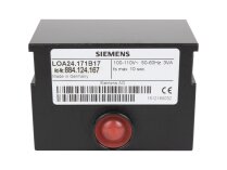 Siemens LOA24.171B17 burner control system.