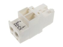 Weishaupt X3-02 2-pin connector, art: 716301.