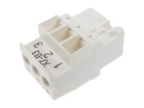 Weishaupt X7-03 3-pin plug, art: 716315.