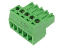 Weishaupt X84 5-pin connector, art: 716341.