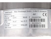 Motor Weishaupt ECK06/W-2, MPN: 24040007032. Photo 7