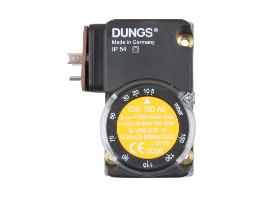 Pressure switch Dungs GW 150 A6, Part Number: 272616, Alternative art.: 66013004, 228726.