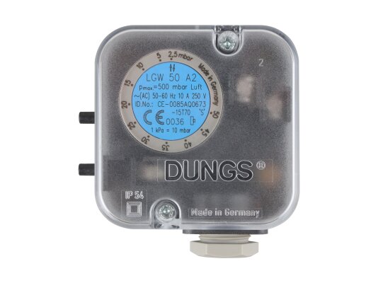 Pressure switch Dungs LGW 50 A2 M, Part Number: 272341, Alternative art.: Q108/52, 47-90-26723.