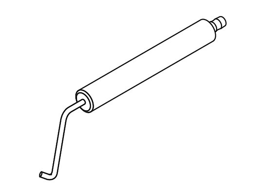 Ignition electrode Weishaupt, right, Part Number: 27880411047, Alternative art.: We27880411047, We2788041104-7.