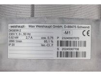 Motor Weishaupt DK06/W-2, MPN: 23040007032. Photo 8